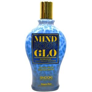Supre Snooki Mind Body Glo Refreshing Violet Based Bronzer Tanning Lotion 12 oz